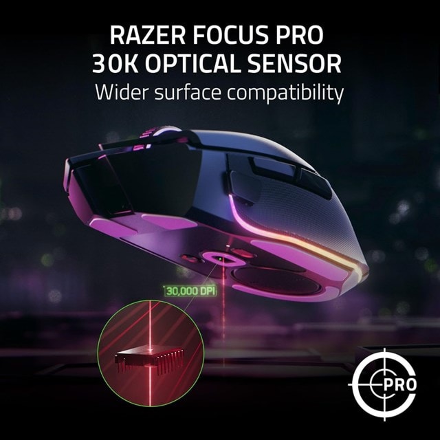 RAZER Basilisk V3 PRO RGB Wireless Optical Gaming Mouse - 5