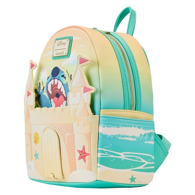 Lilo & Stitch Sandcastle Beach Surprise Mini Loungefly Backpack - 3