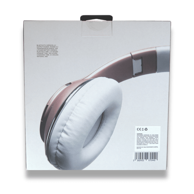 Walk Audio W105 Rose Gold Bluetooth Headphones - 5