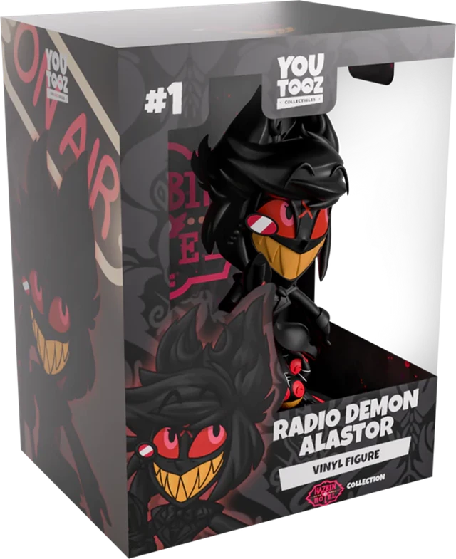 Radio Demon Alastor Hazbin Hotel Youtooz Figurine - 2