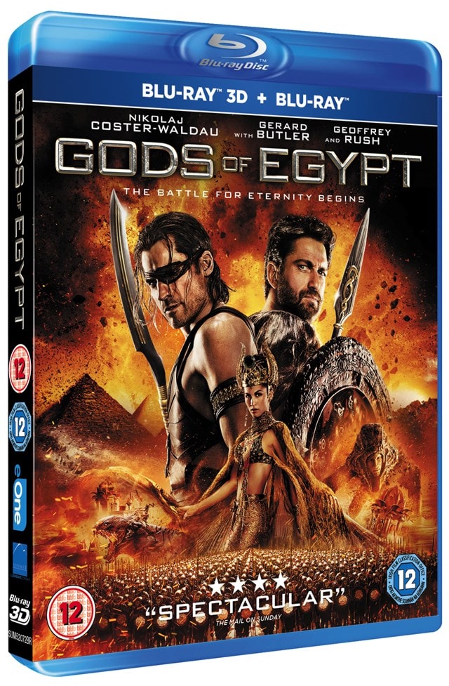 Gods Of Egypt Blu Ray 3d Free Shipping Over £20 Hmv Store