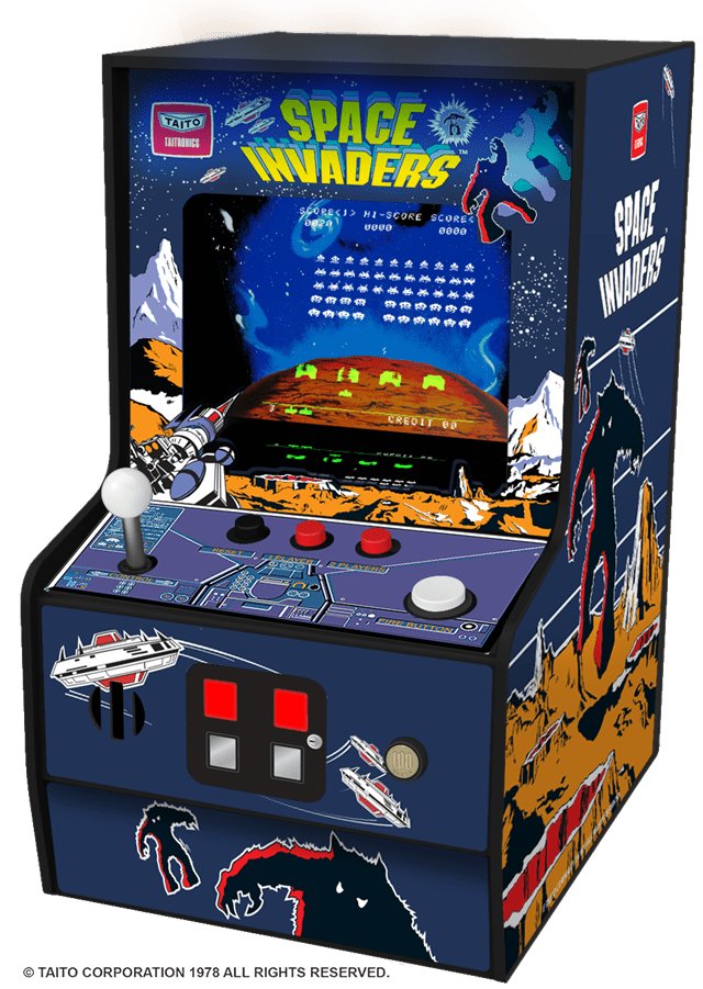 Micro Player Space Invaders Collectible Retro My Arcade Premium Edition - 3