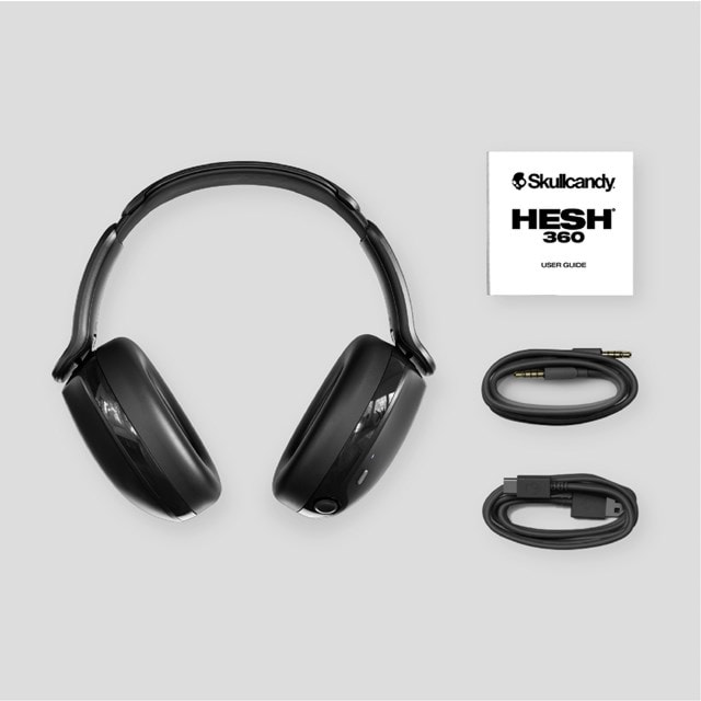 Skullcandy Hesh 360 True Black Bluetooth Headphones - 6