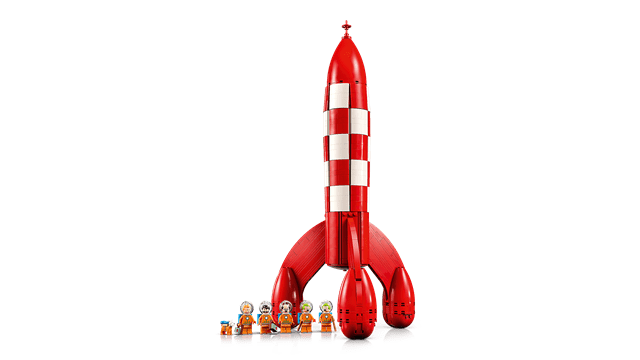 Tintin Moon Rocket LEGO Ideas - 6