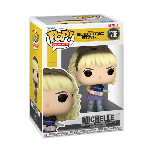 Michelle With Paintball Gun 1738 Electric State Funko Pop Vinyl - 2