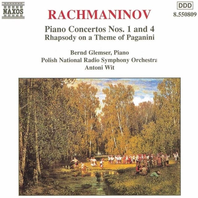 Rachmaninov: Piano Concertos Nos. 1 & 4/Rhapsody On a Theme Of... - 1