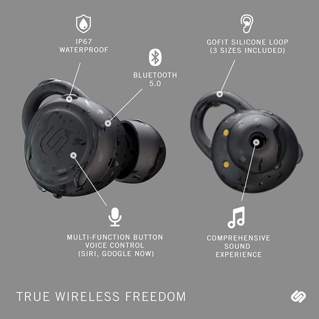 Urbanista Athens Midnight Black True Wireless Bluetooth Earphones - 4