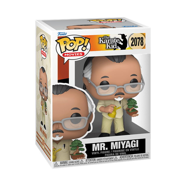 Mr Miyagi With Bonsai Tree 2078 The Karate Kid Funko Pop Vinyl - 2