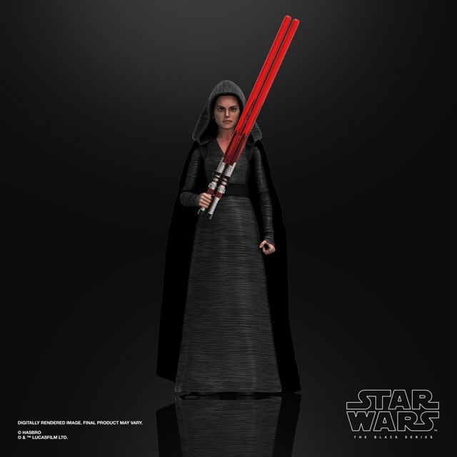Rey (Dark Side Vision) Episode 9: The Black Series: Star Wars Action Figure - 3