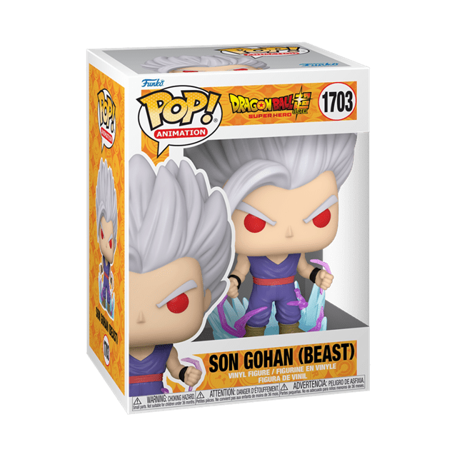 Beast Son Gohan With Chance Of Chase 1703 Dragon Ball Super Super Hero Funko Pop Vinyl - 2