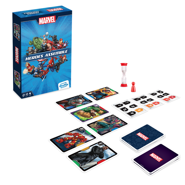 Marvel Heroes Game Box Board Game - 1