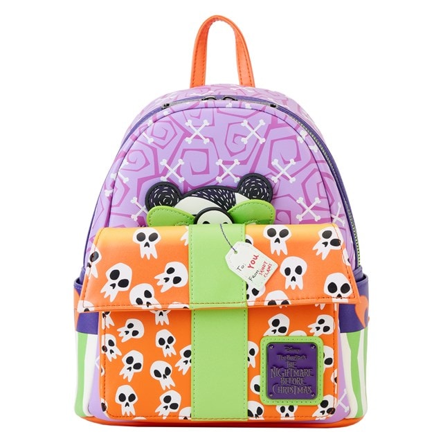 Scary Teddy Present Nightmare Before Christmas Mini Backpack Loungefly - 4