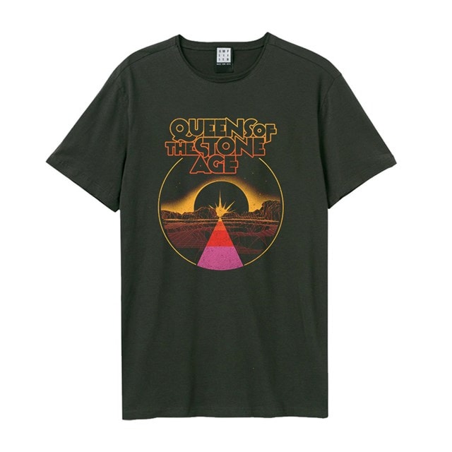 Eye Of The Moon Charcoal Queens Of The Stone Age Tee (Small) - 1