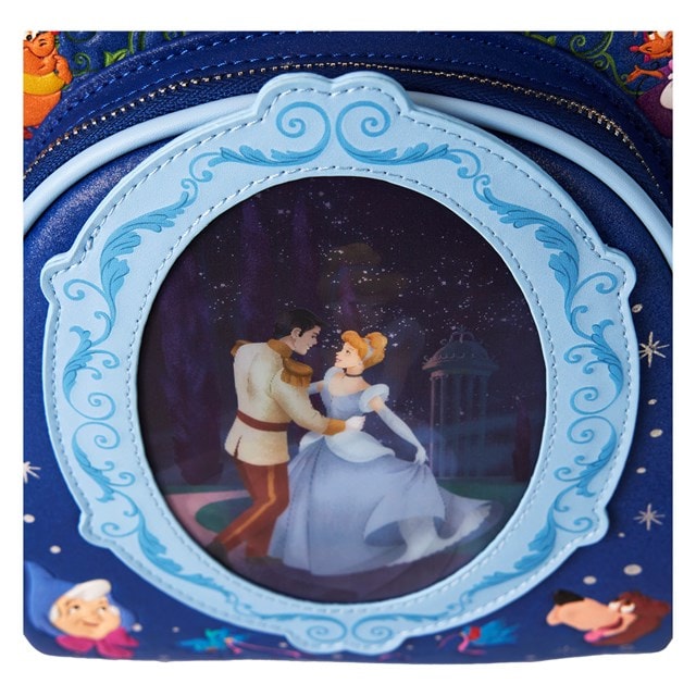 Cinderella 75th Anniversary Lenticular Loungefly Mini Backpack - 6