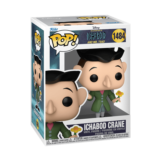 Ichabod Crane 1484 The Adventures Of Ichabod And Mr Toad Sleepy Hollow Funko Pop Vinyl - 2