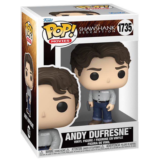 Andy Dufresne 1735 Shawshank Redemption Funko Pop Vinyl - 2