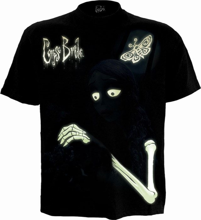 Corpse Bride Glow In The Dark Spiral Tee (Small) - 2