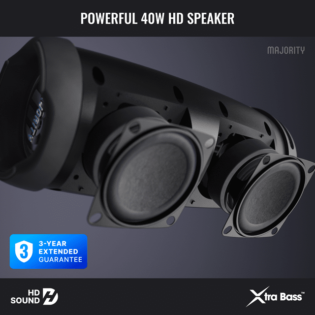 Majority Move M3 Portable Bluetooth Speaker - 11