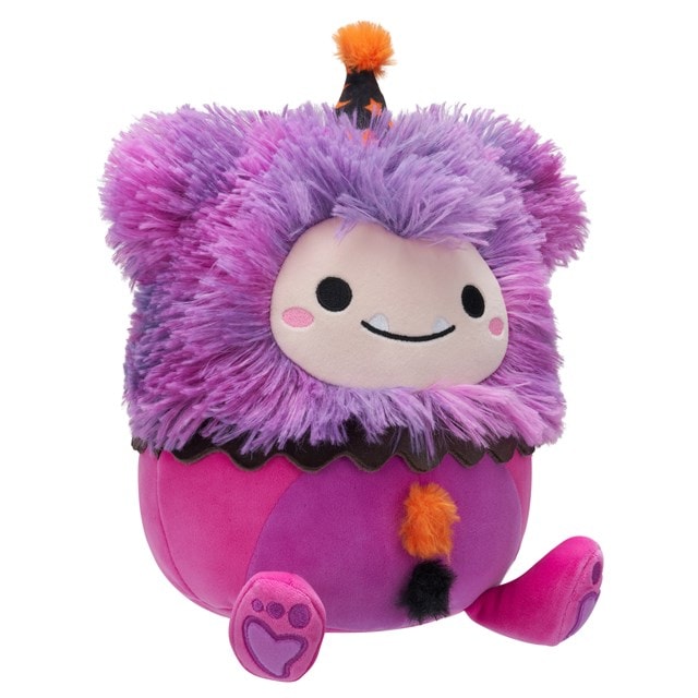 7.5'' Woxie Magenta Bigfoot In Clown Costume Squishmallows Plush - 2