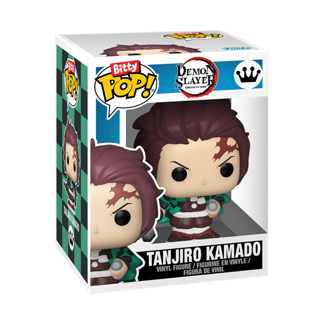 Tanjiro Kamado & Nezuko Kamado Demon Slayer Funko Pop Bitty 2 Pack - 3