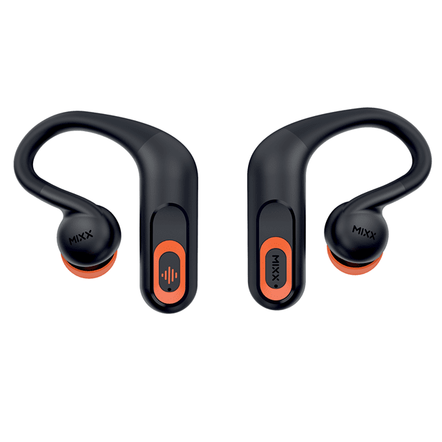 Mixx Audio StreamBuds Sports Charge Black Orange True Wireless Bluetooth Earphones - 1