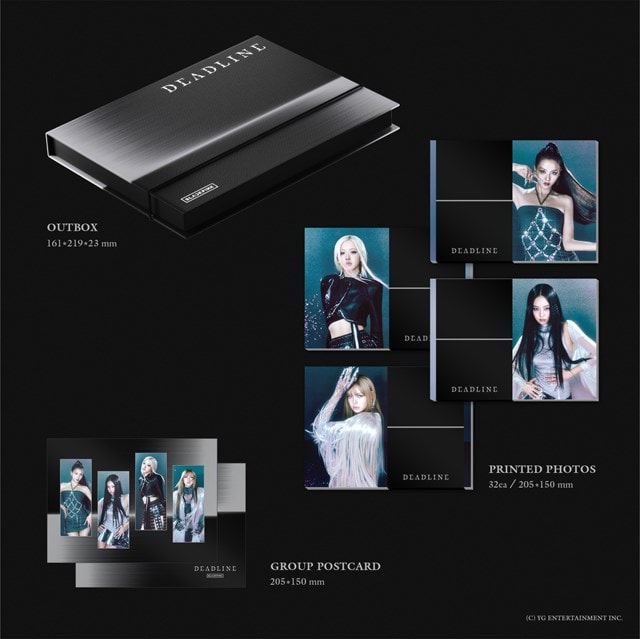 BLACKPINK 3rd Mini Album [DEADLINE] GRAY Ver. - 2