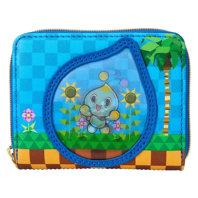 Chao Garden Sonic The Hedgehog hmv Exclusive Lenticular Loungefly Wallet - 1