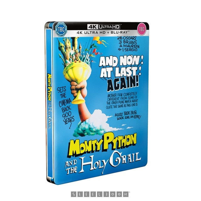 Monty Python and the Holy Grail Limited Edition 4K Ultra HD Steelbook - 2