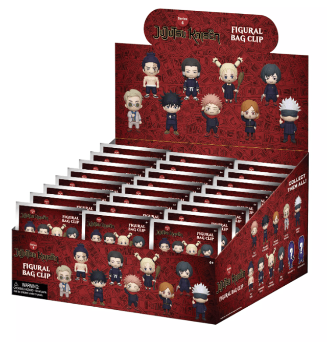 Jujutsu Kaisen Series 4 Bag Clip Blind Bag - 1