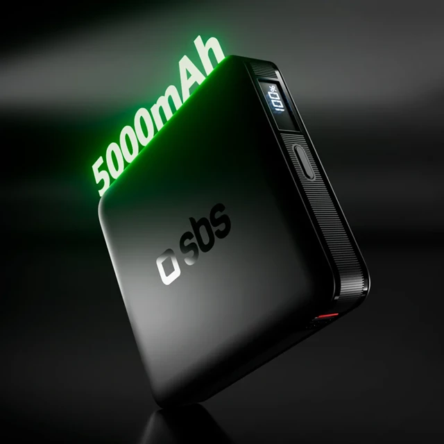 SBS Ultra Compact 5000mAh Power Bank - 3