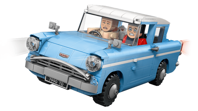 Enchanted Flying Ford Anglia Harry Potter LEGO - 3