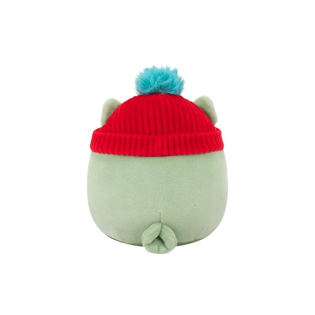 Oba Sage Green Owl With Burgundy Hat Squishmallows Plush - 3