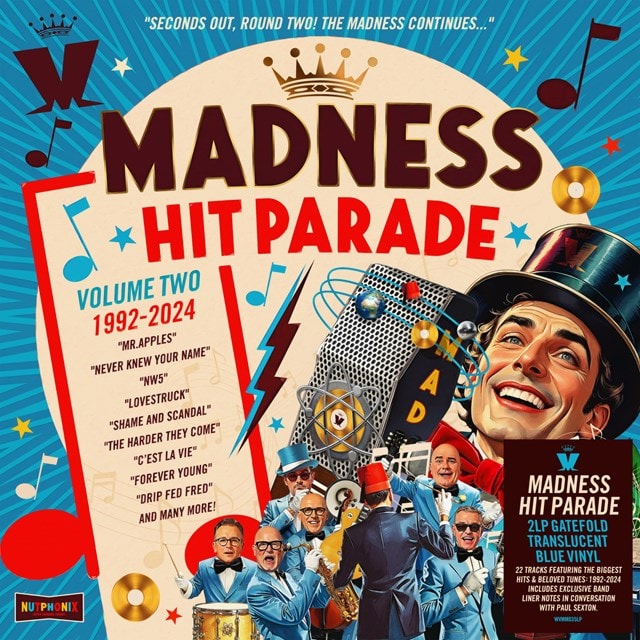 Hit Parade - Volume 2: 1992-2024 - Translucent Blue 2LP - 2