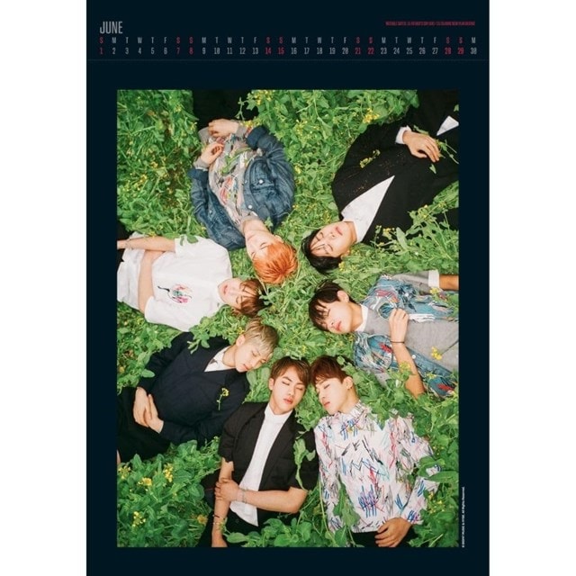 BTS 2025 A3 Deluxe Calendar - 3