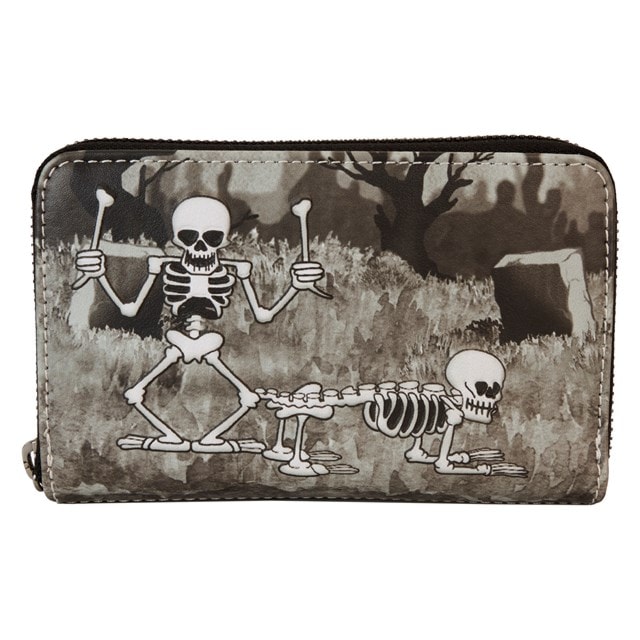 Skeleton Dance Disney Loungefly Zip Around Wallet - 1