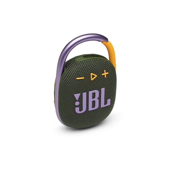 JBL Clip 4 Green Bluetooth Speaker - 1