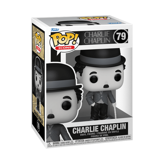 Charlie Chaplin 79 Funko Pop Vinyl - 2