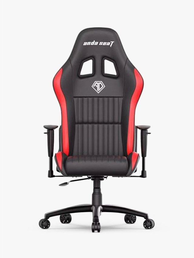 AndaSeat Jungle Series Black & Red Gaming Chair - 3
