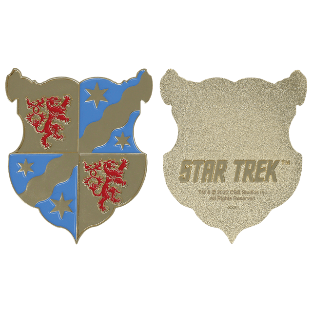Star Trek Picard Family Crest Limited Edition Collectible Medallion - 2