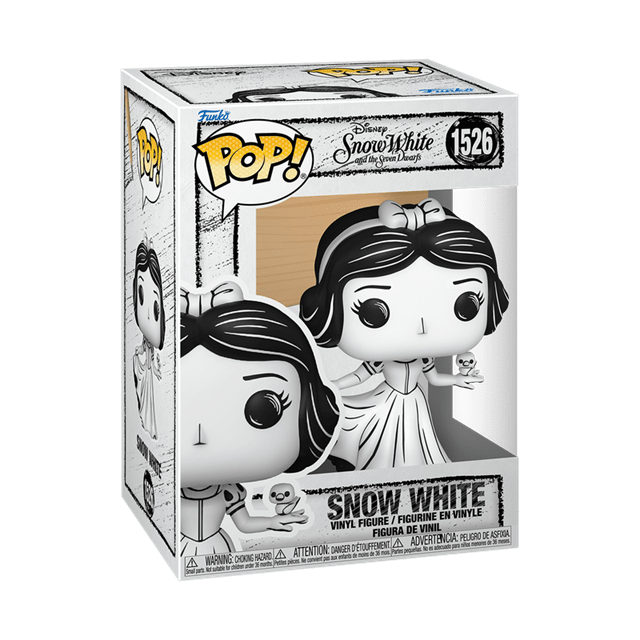 Snow White 1526 Disney Sketched Funko Pop Vinyl - 2