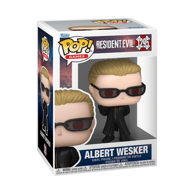 Albert Wesker 1295 Resident Evil Funko Pop Vinyl - 2