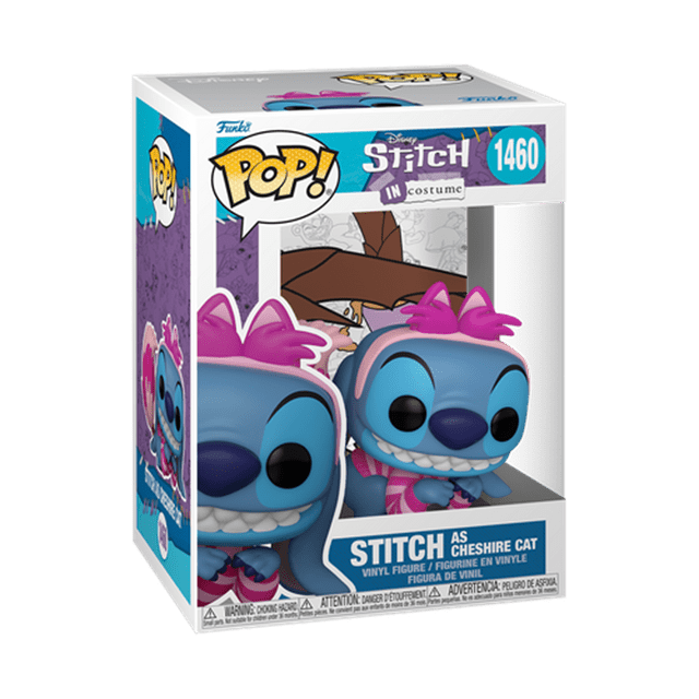 Stitch As Cheshire Cat 1460 Stitch In Costume Funko Pop Vinyl - 2