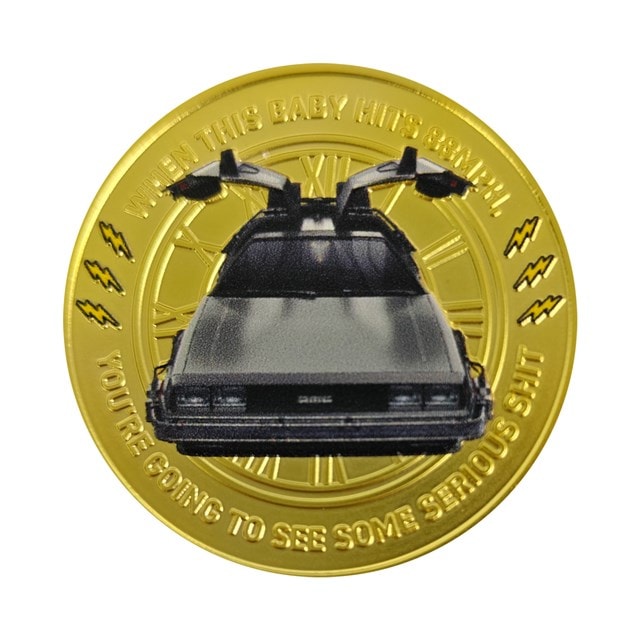 Back To The Future 40th Anniversary Presentation Coin - 2