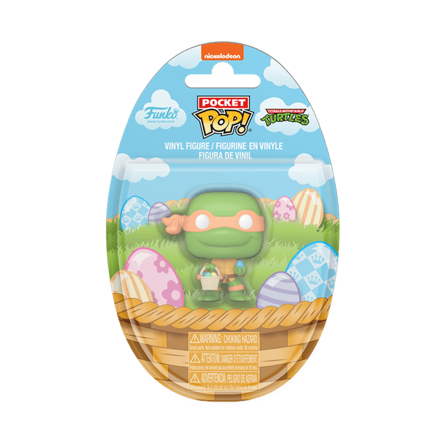 Easter Michelangelo Teenage Mutant Ninja Turtles TMNT Funko Pocket Pop - 2