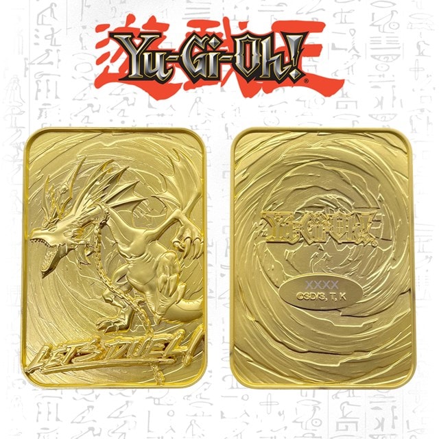 Yu-Gi-Oh! Limited Edition 24K Gold Plated Harpies Pet Dragon Ingot - 1
