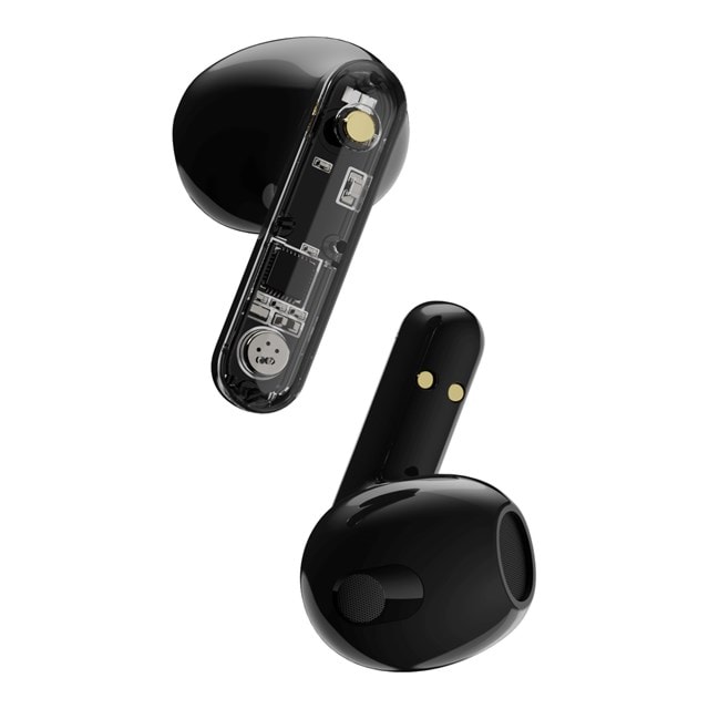 Streetz T150 Transparent Black True Wireless Bluetooth Earphones - 2