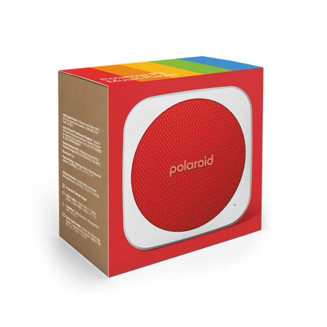 Polaroid Player 1 Red Bluetooth Speaker - 6
