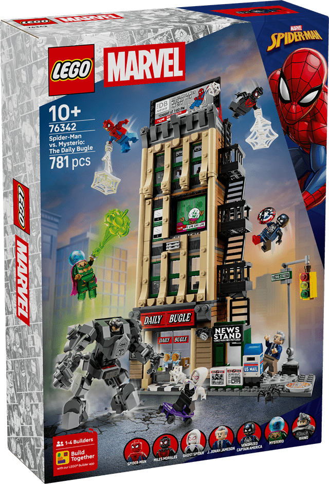 Spider-Man vs. Mysterio The Daily Bugle Marvel LEGO - 6