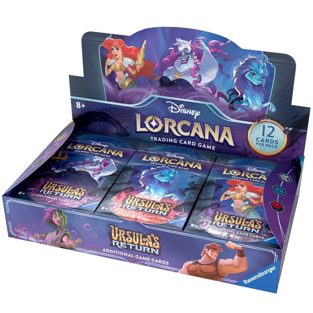 Ursula's Return Disney Lorcana Individual Booster Pack Trading Cards - 1