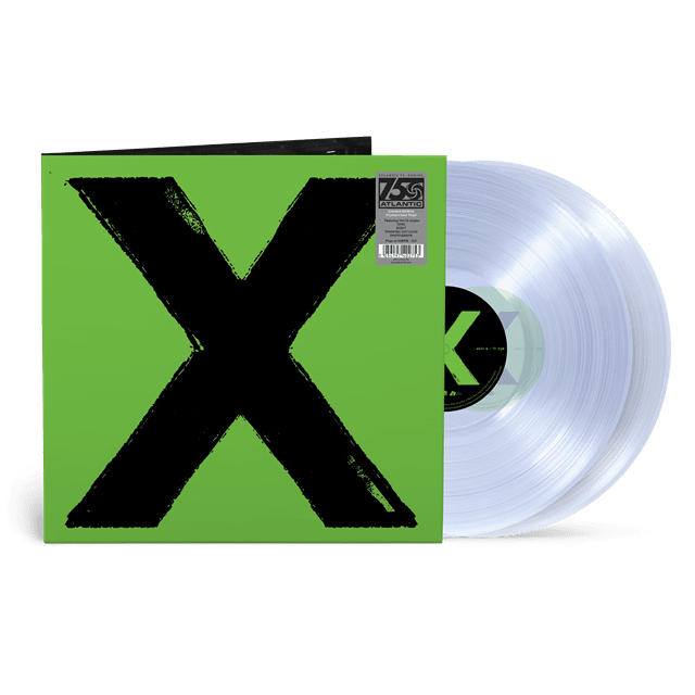 X (Atlantic Records 75th Anniversary Edition Crystal Clear 2LP) - 1